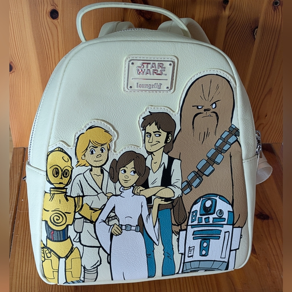 STAR WARS Disney Parks Mini Backpack | LoungeFly | Like New